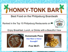 Tablet Screenshot of honkytonkbarsxm.com